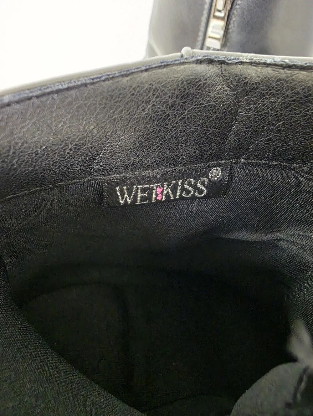 Wetkiss Women's Platform Boots Size 7 Black